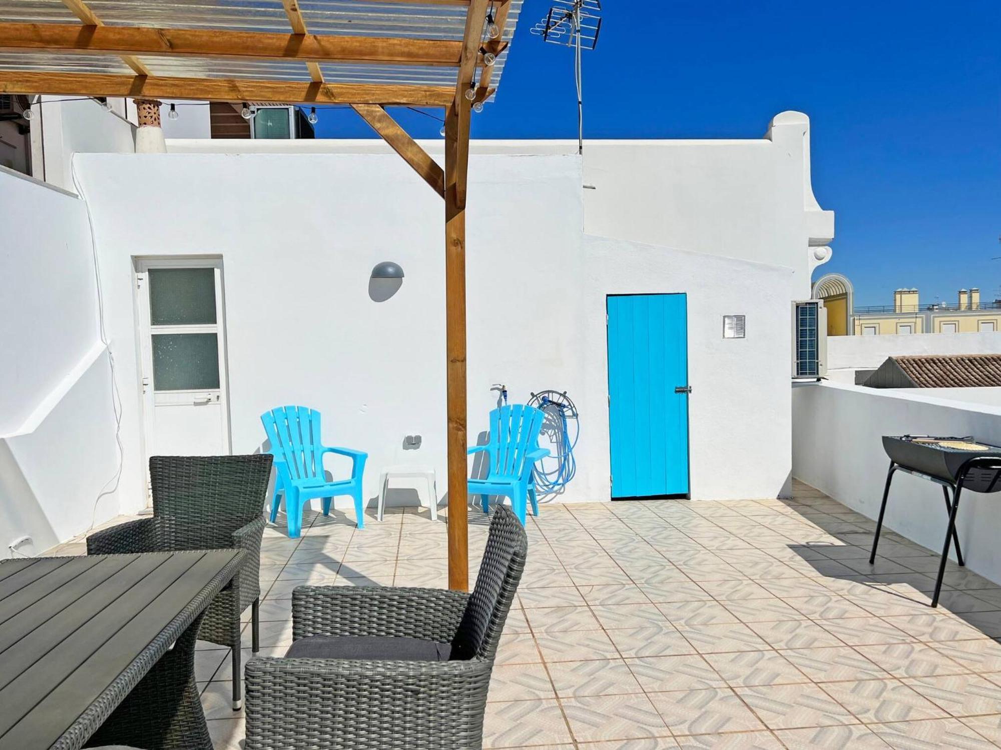 Вилла Aurora Da Fuzeta - Casa De Ferias By Junto Ao Mar Экстерьер фото