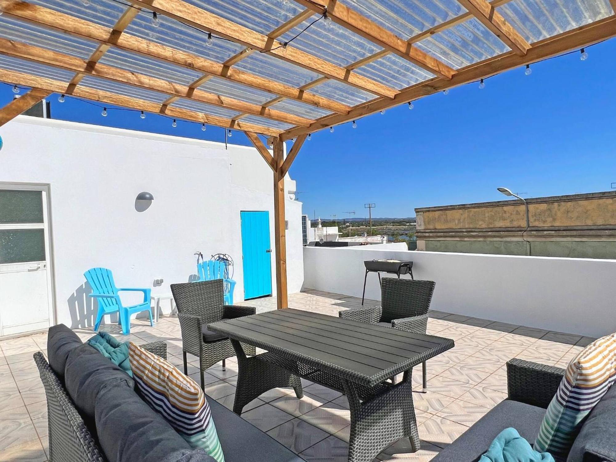 Вилла Aurora Da Fuzeta - Casa De Ferias By Junto Ao Mar Экстерьер фото